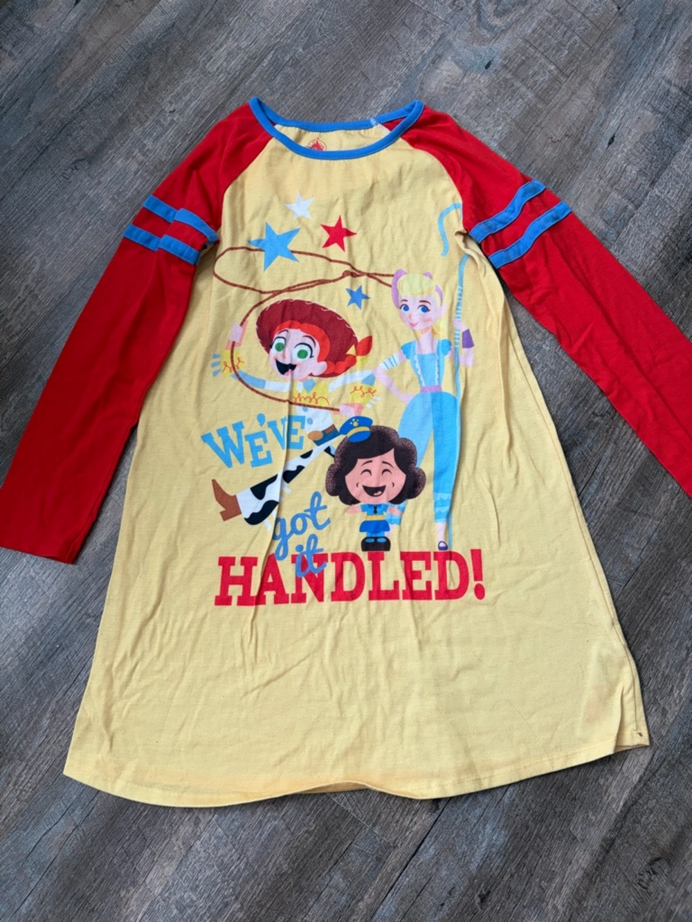 🌸 $10 SALE 🌸
Disney Yellow Nightshirt with Red & Blue Accents
